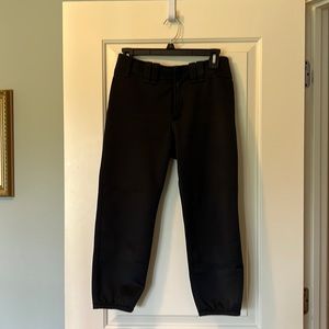 Mizuno Ladies small black softball pants
